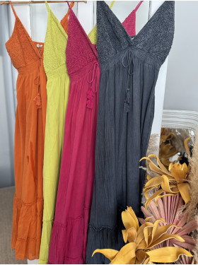 Robe longue "Soler"