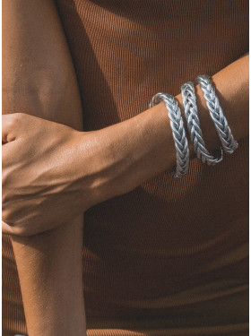 Bracelet "tresse" de la collection KUMALI