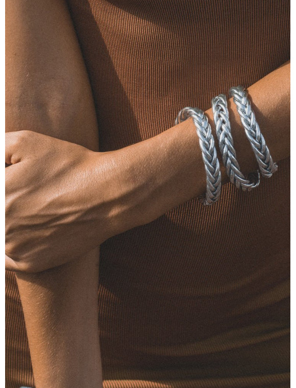 Bracelet "tresse" de la collection KUMALI