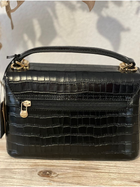 Sac cuir façon croco "Alban"