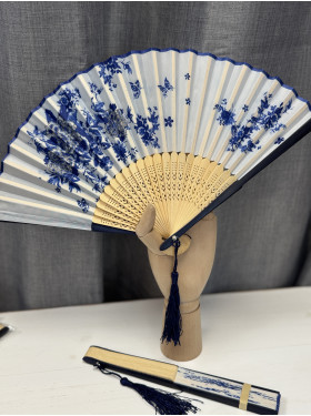 Eventail "Porcelaine"