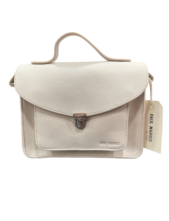 Sac cuir "Craie" collection Paul Marius