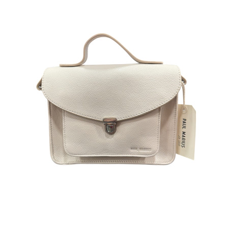 Sac cuir "Craie" collection Paul Marius