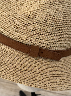 Chapeau en raphia « Maouri »