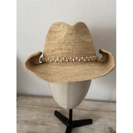 Chapeau raphia « Beyonce »