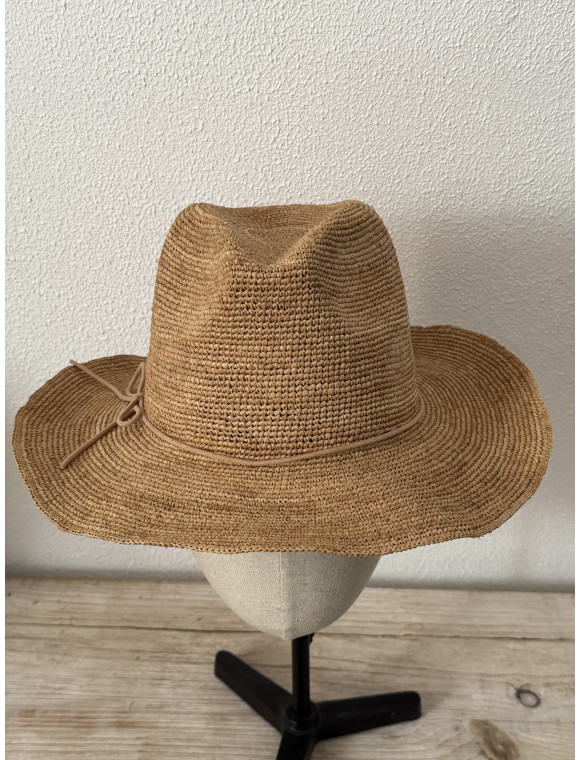 Chapeau en raphia « Édouard «