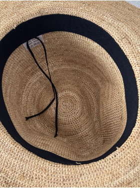 Chapeau en raphia « Édouard «