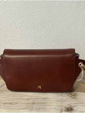 Sac cuir Banane "Emily" de la collection Maradji