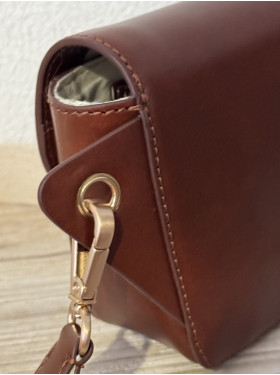Sac cuir Banane "Emily" de la collection Maradji