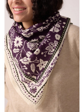 Foulard " Indienne" de la collection Maradji