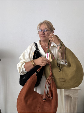 Sac cuir et synthétique "Alicia"