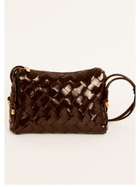 sac cuir tressé "Georgia" de la collection Maradji