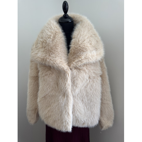Veste fausse fourrure "Véronique"