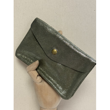 Pochette portefeuille cuir « Rock »