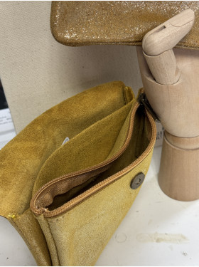 Pochette portefeuille cuir « Rock »