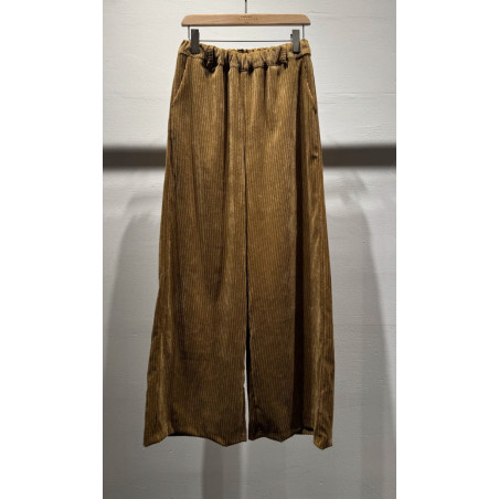 Pantalon velour « Jade »