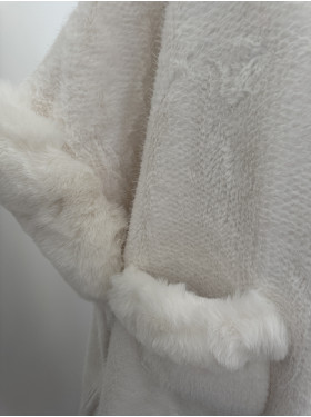 Cape poncho "La Polaire"