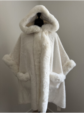 Cape poncho "La Polaire"
