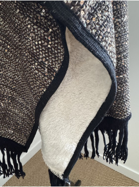 Cape poncho "Frileuse"