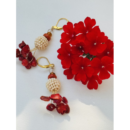 Boucles d'oreilles "Le sud"
