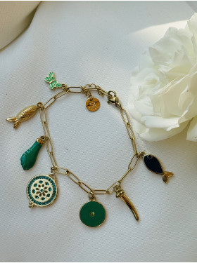 Bracelet "Corse vert"