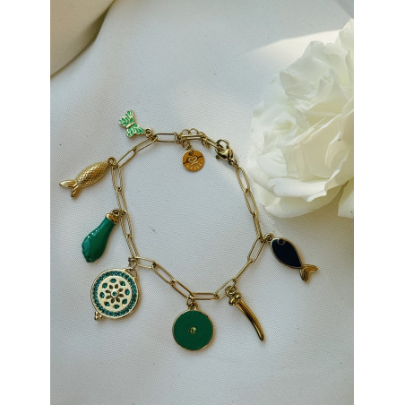 Bracelet "Corse vert"