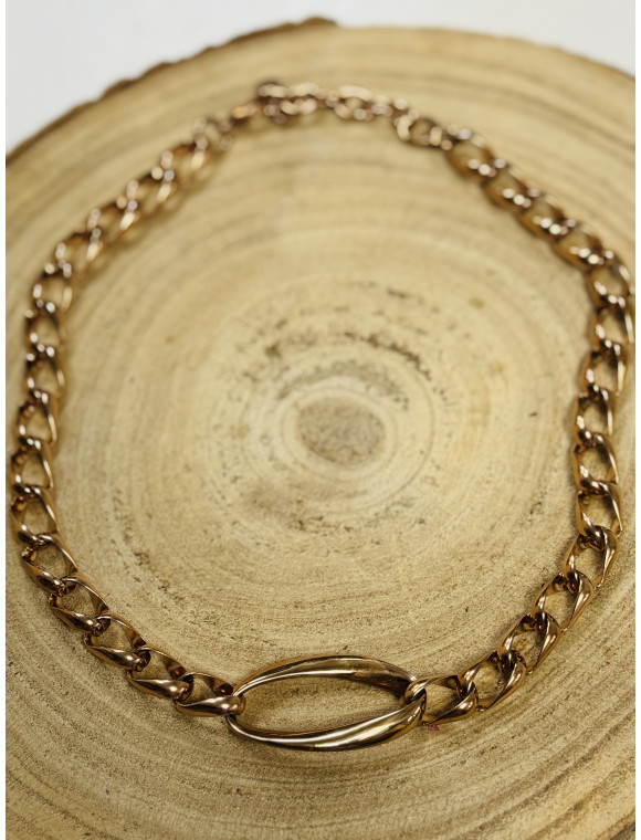 collier grosse maille "Madison"