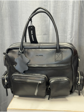 Sac cuir "Le dandy 90'' de la collection PAUL MARIUS