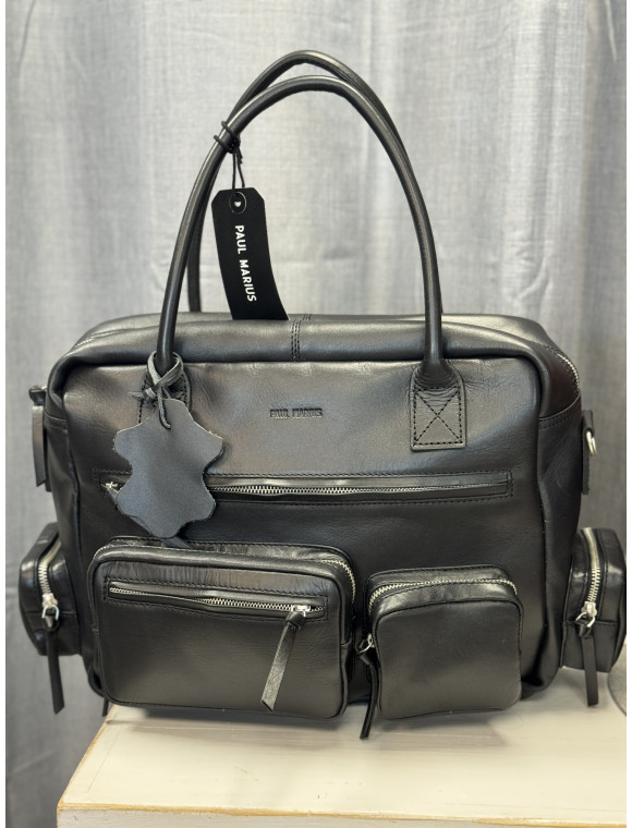 Sac cuir "Le dandy 90'' de la collection PAUL MARIUS
