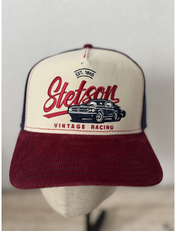 Casquette trucker "Vintage" de la collection stetson