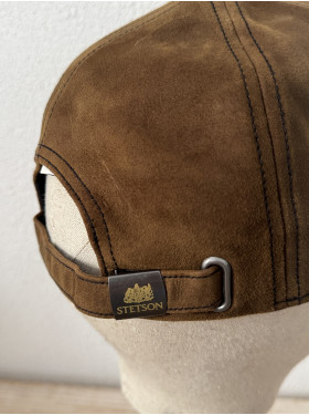 Casquette Trucker en cuir "héritage Cuir" de la collection Stetson