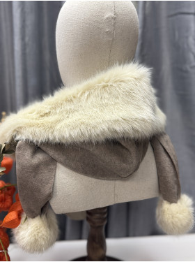Capuche écharpe "La Pôle"