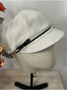 Casquette velour « Hélène »