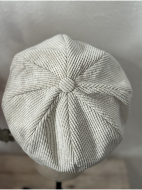 Casquette velour « Hélène »