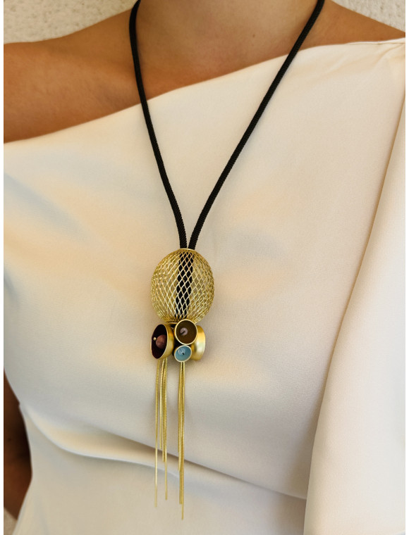 Collier "Sylvia" création artisanale