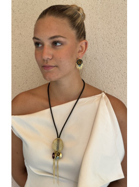 Collier "Sylvia" création artisanale
