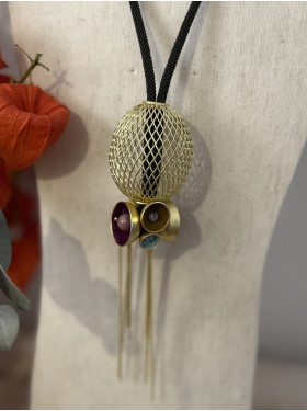 Collier "Sylvia" création artisanale