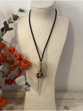 Collier "Sylvia" création artisanale