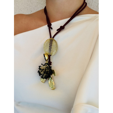 Collier sautoir "Aurore"