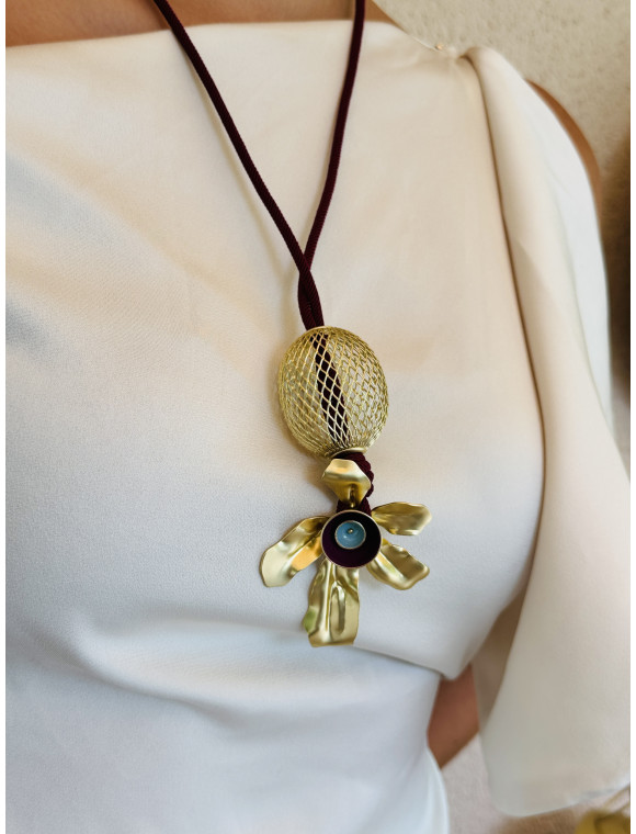 Collier sautoir "Athena"