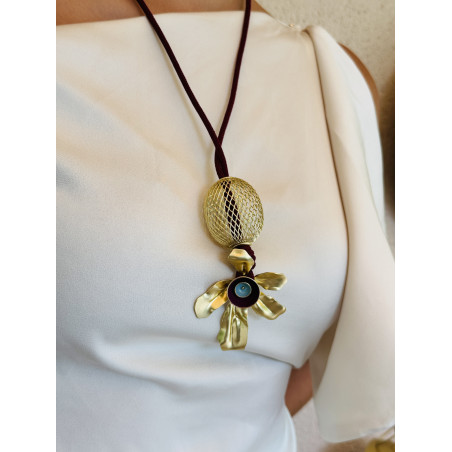 Collier sautoir "Athena"
