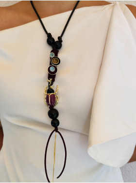 Collier sautoir "Criqueto"