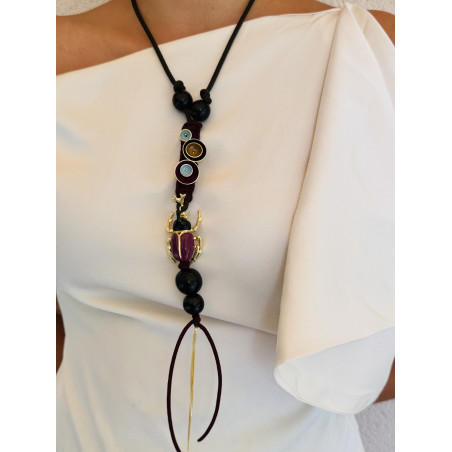 Collier sautoir "Criqueto"