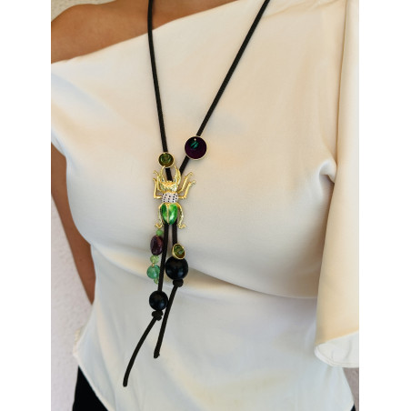 Collier sautoir "Campus"
