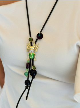 Collier sautoir "Campus"