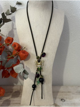 Collier sautoir "Campus"