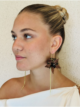 Boucles d'oreille "mélodie"