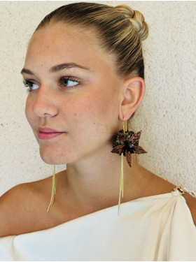Boucles d'oreille "mélodie"