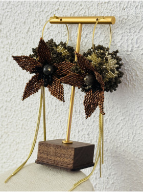 Boucles d'oreille "mélodie"