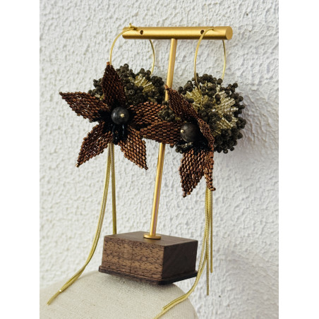 Boucles d'oreille "mélodie"